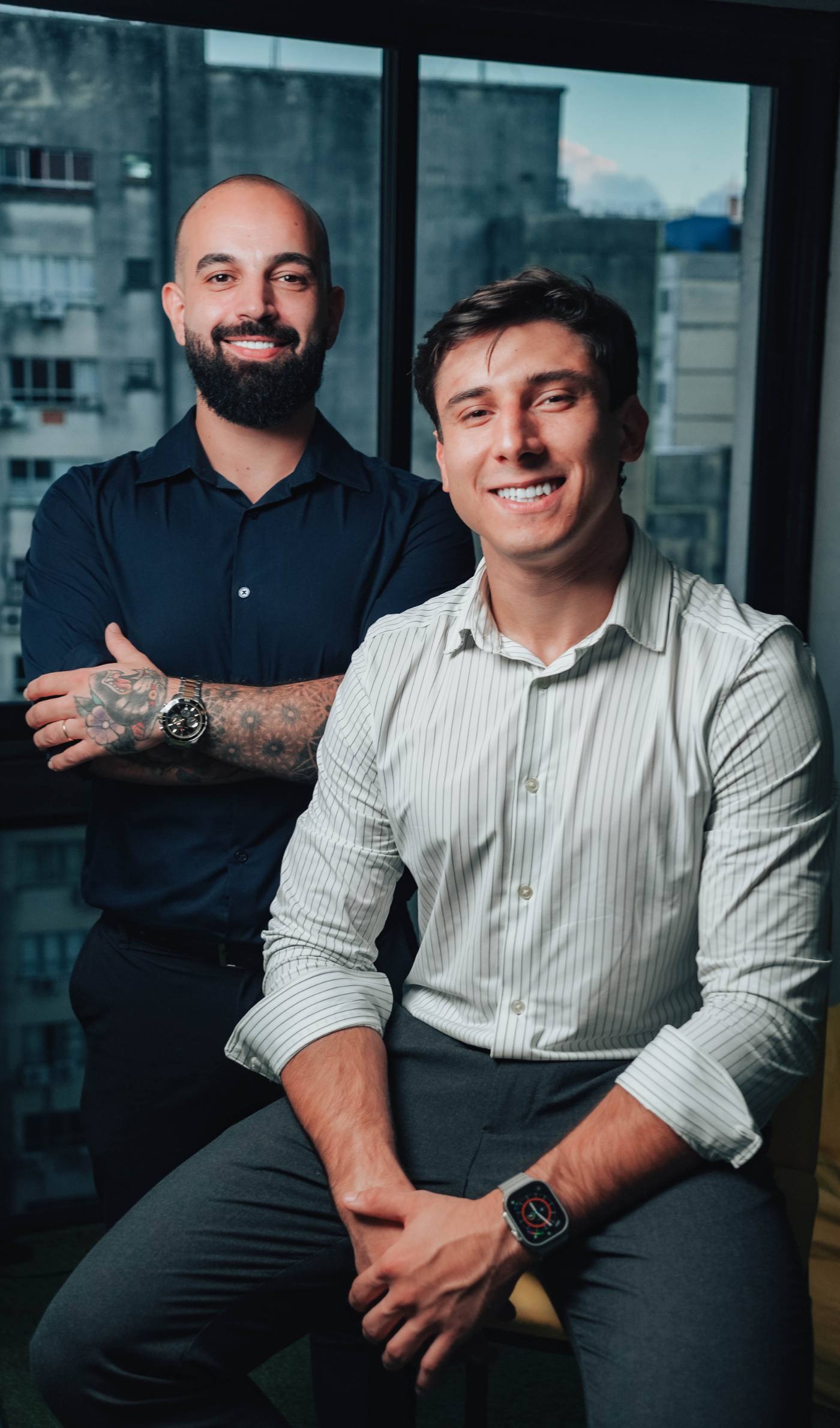 Cássio Hart e Bradley Mitto, sócios da Hartto